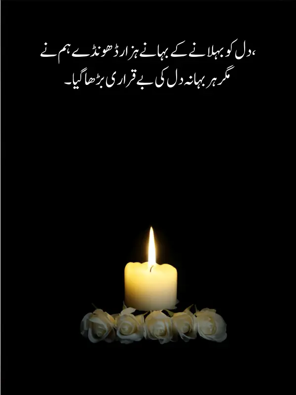 2 lines Deep poetry in Urdu
