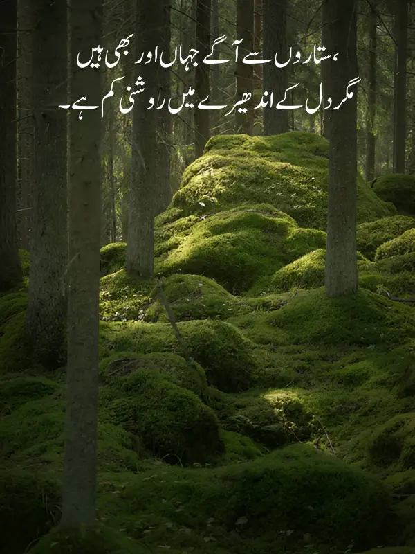 Best Deep Poetry in Urdu Text