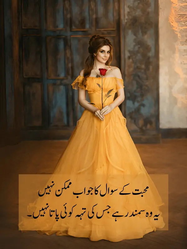 Best Love poetry in urdu
