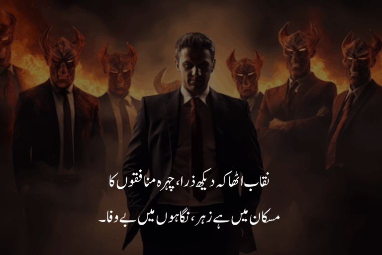 Best Munafiq Poetry In Urdu Text
