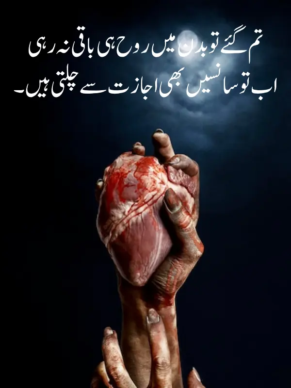 Heart broken shayari in urdu