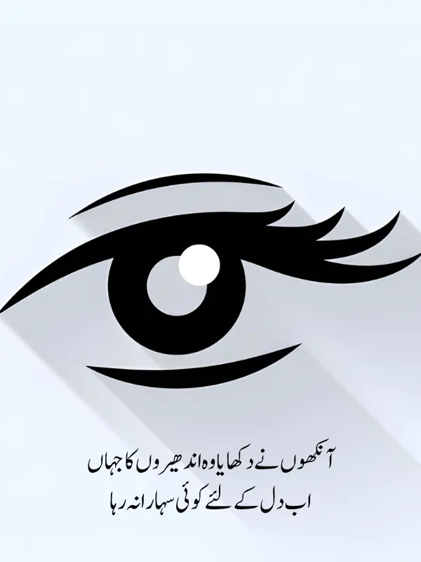 Urdu Poetry On Eyes